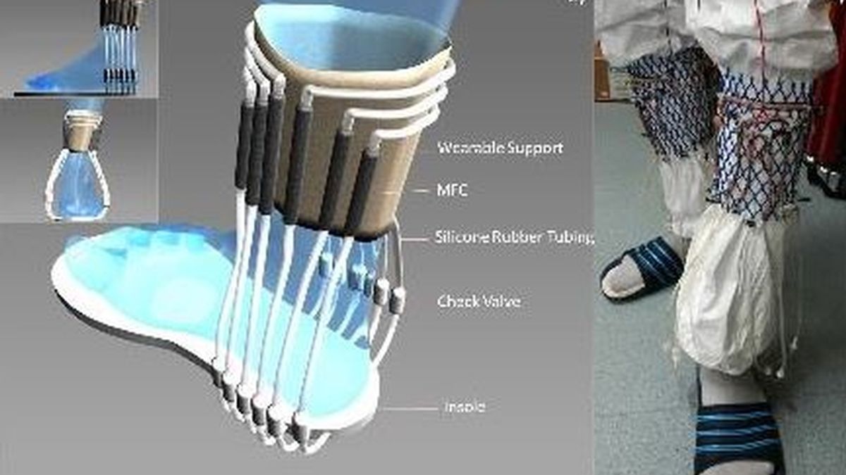 Una combinación de orina y calcetines podría algún día ser usada como cargador de aparatos electrónicos