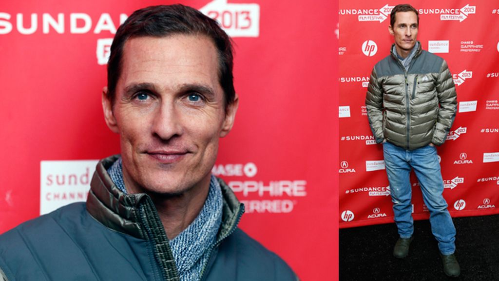 Matthew McConaughey, recuperándose de su extrema delgadez, en la première de 'Mud'