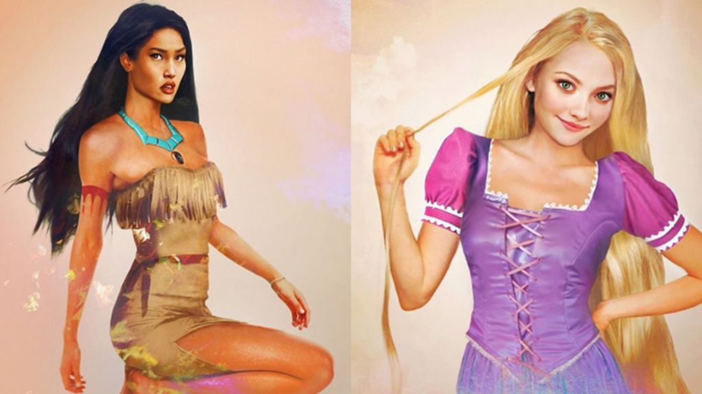 ¿Cómo serían las princesas Disney si fueran de carne y hueso?