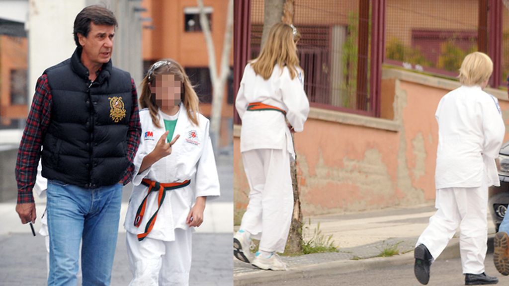 Amina y Luis, los karatekas de la Casa de Alba