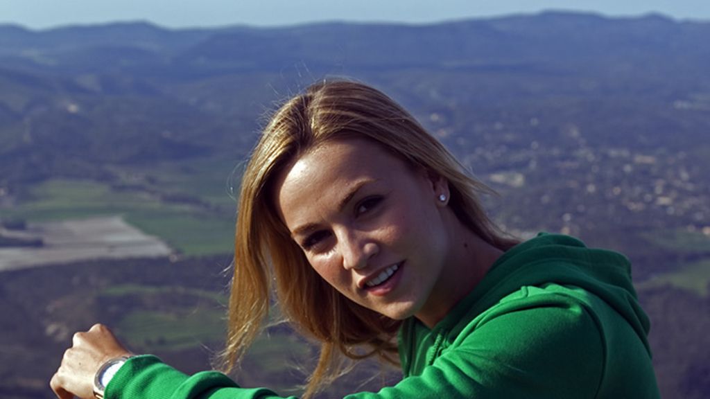 La piloto Carmen Jordá regresa a Alcoy desde Florida