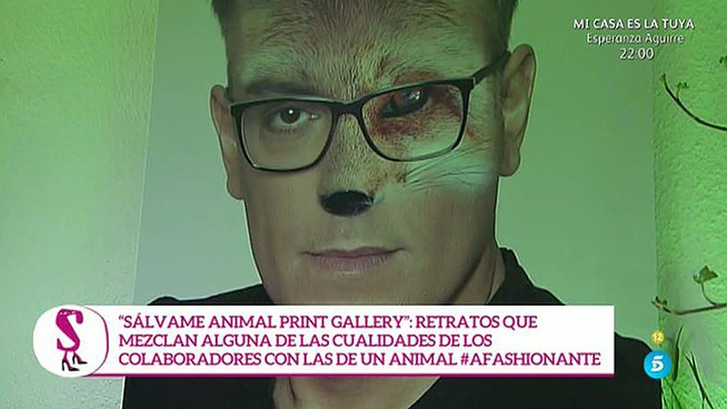 El lado más 'salvaje' de los colaboradores, en la 'Sálvame Animal Print Galery'