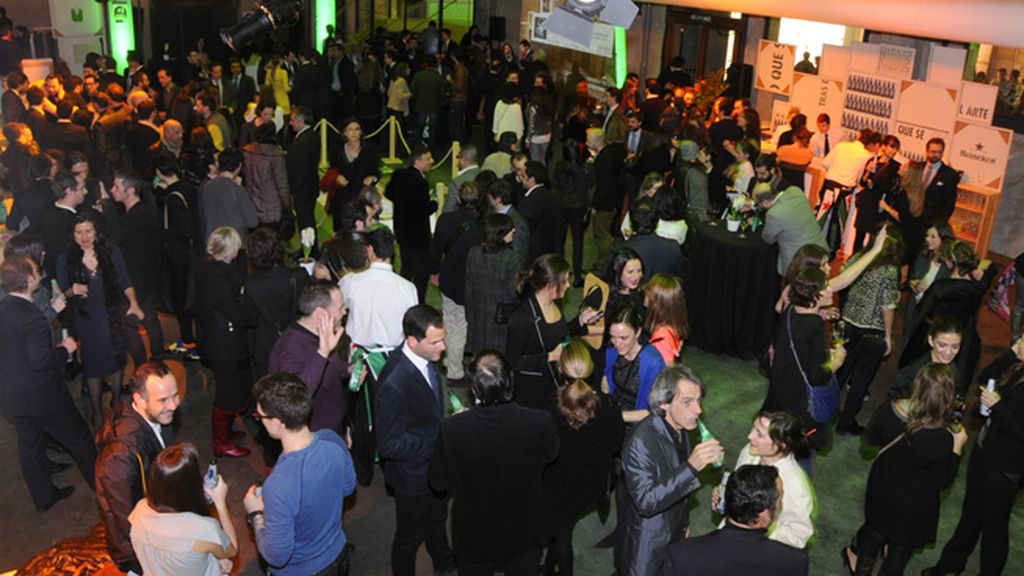 La Plaza de las Letras se llenó con lo más granado del mundillo artístico