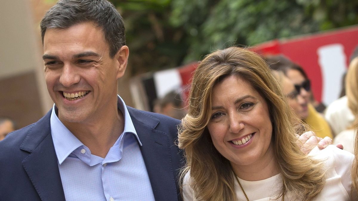 Susana Díaz y Pedro Sánchez