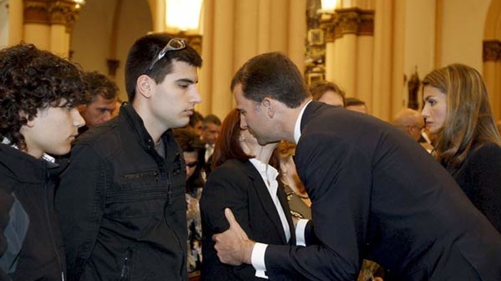 Funeral presidido por los Príncipes de Asturias