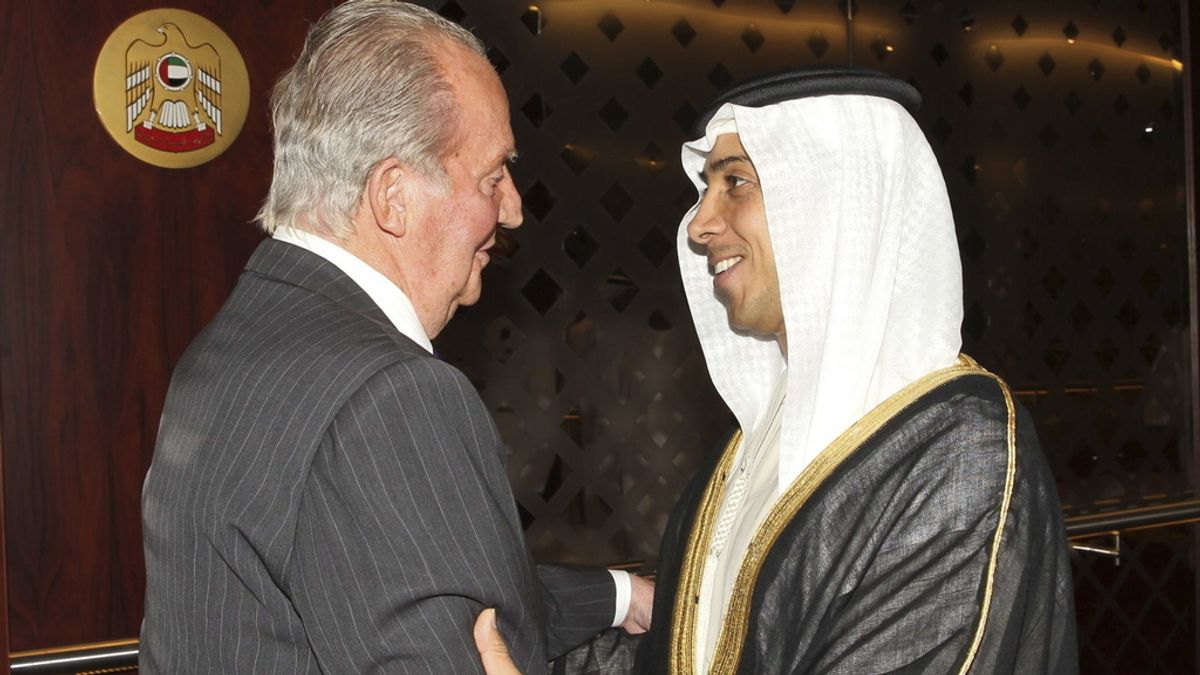 Rey gira por Emiratos Árabes y Kuwait. Foto: EFE