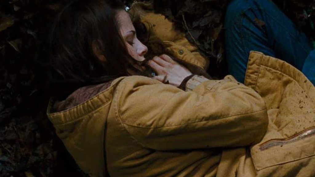 Bella abandonada en el bosque