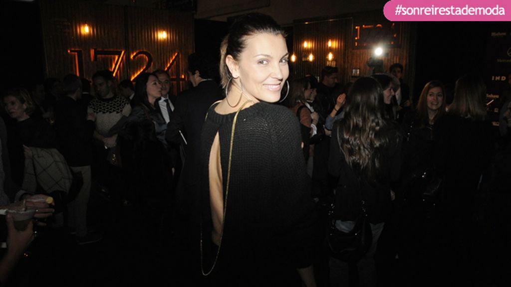 Mar Flores, espléndida como siempre, en el Kissing