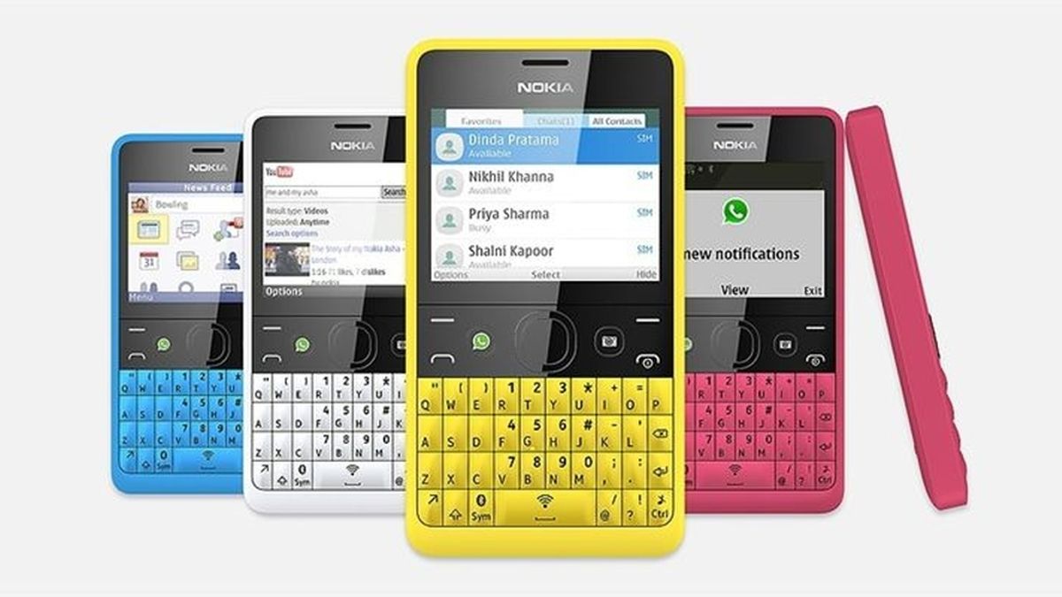 Nokia presenta su nuevo Asha 210 con un botón de acceso directo a WhatsApp
