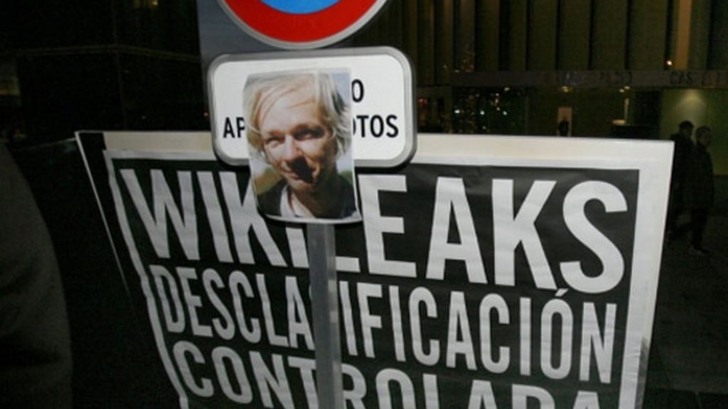 Marchas en favor del fundador de WikiLeaks