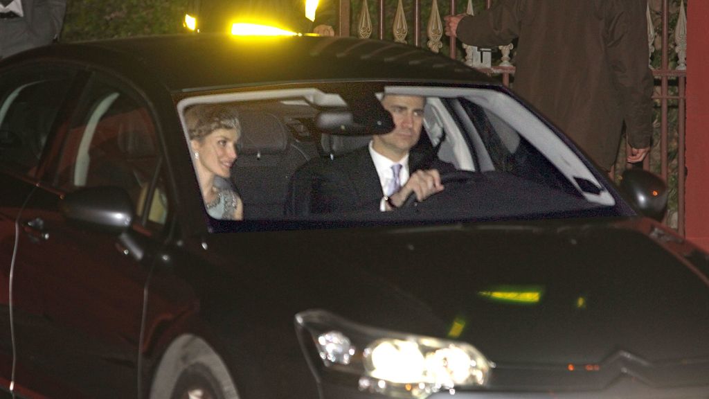 Los príncipes de Asturias, Felipe y Letizia