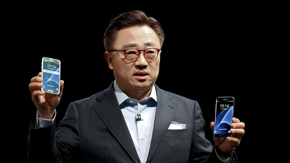 Samsung S7 en el Congreso Mundial de Móviles 2016 de Barcelona