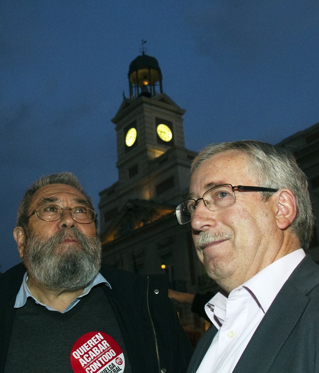 Cándido Mendez e Ignacio Fernández Toxo