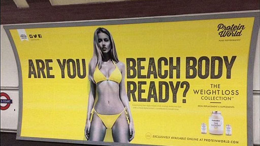 Polémica en Reino Unido por publicidad sexista en el metro de Londres