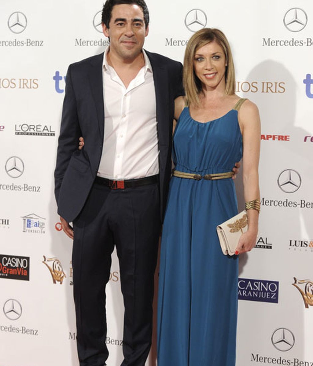 Los actores Pablo Chiapella y Eva Isanta