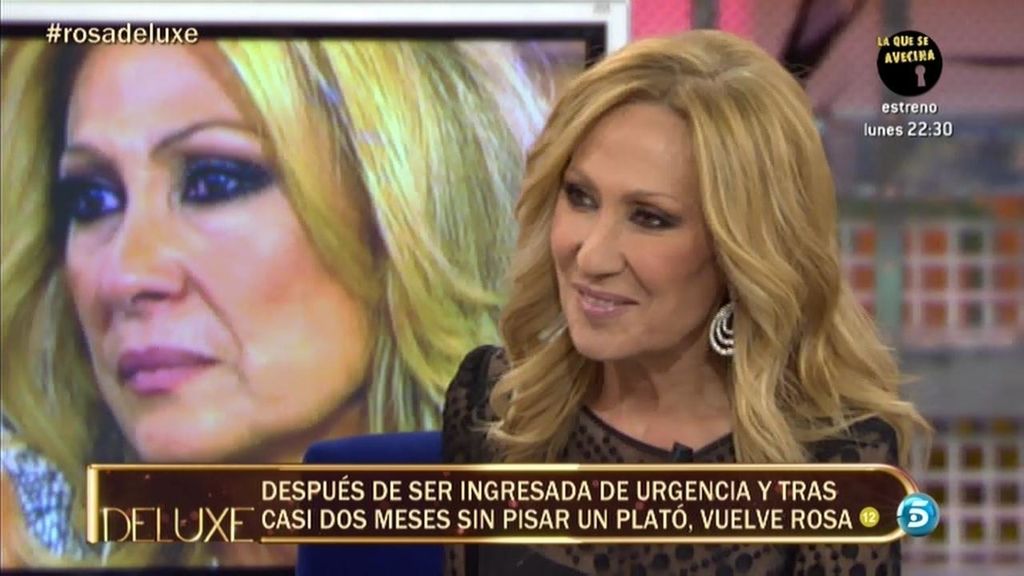 El regreso a la televisión de Rosa Benito