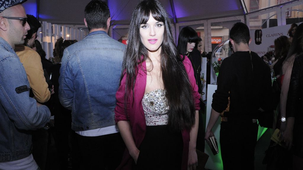 Sara Vega, como siempre, una de las invitadas más espectaculares de la noche