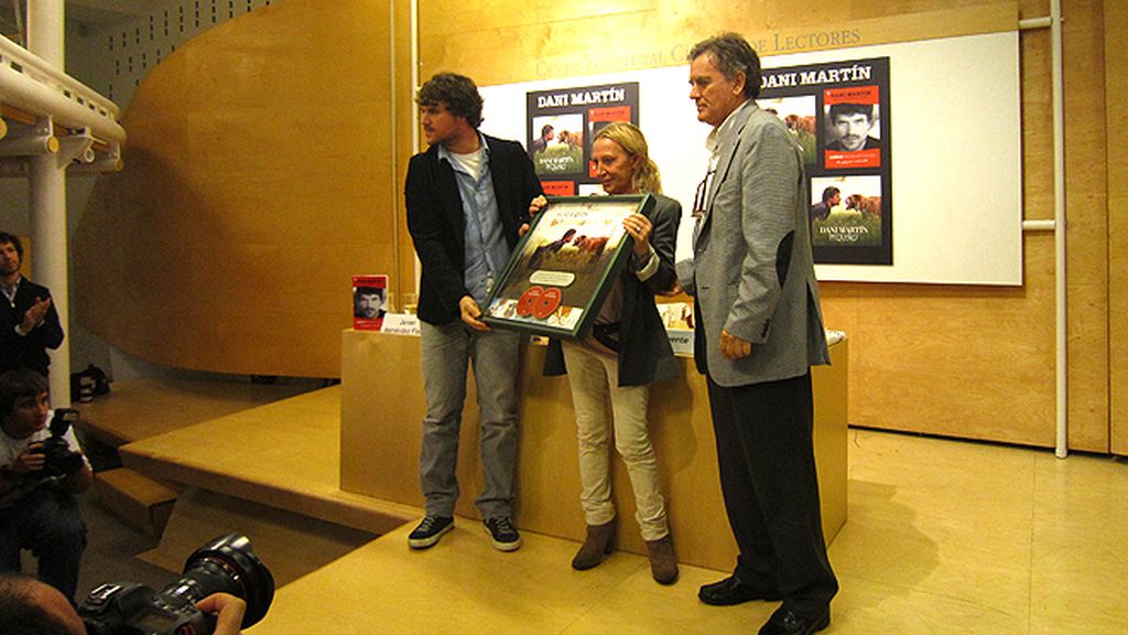 Dani Martín, hijo doble platino