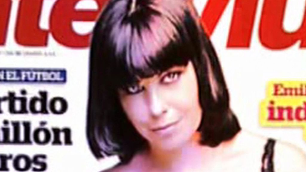 El posado de Emilia Soria en 'Interviu'