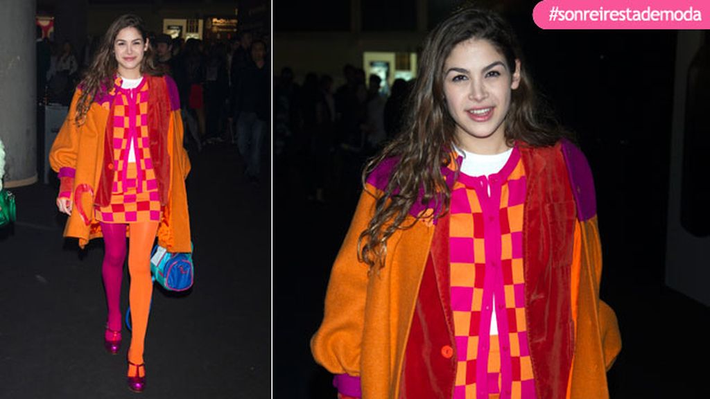 Cósima Ramírez en el desfile de Aristocrazy