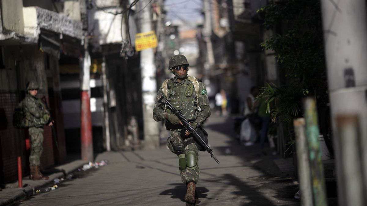 Brasil se militariza para el Mundial