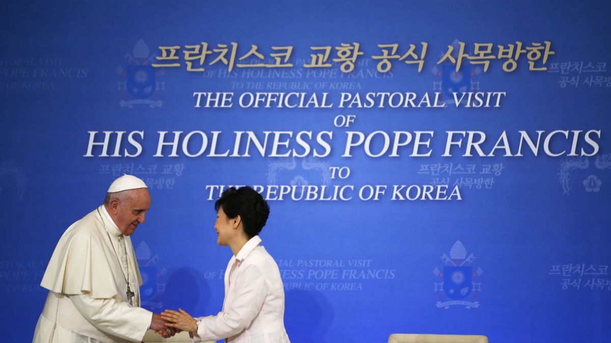 El Papa Francisco en Corea del Sur