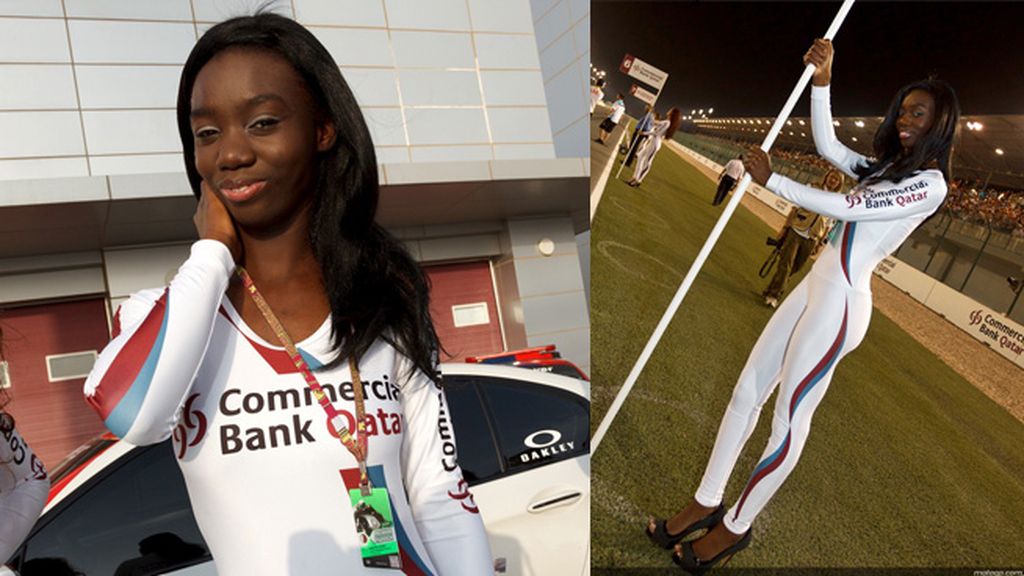 Las chicas del Paddock en Qatar