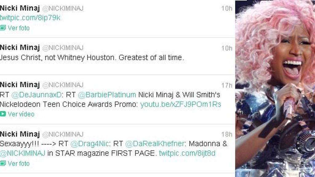 Twitter despide a Whitney Houston