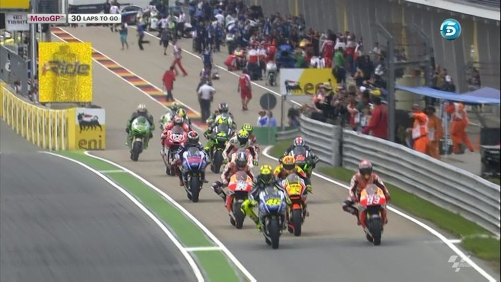 La salida más rara jamás vista en MotoGP