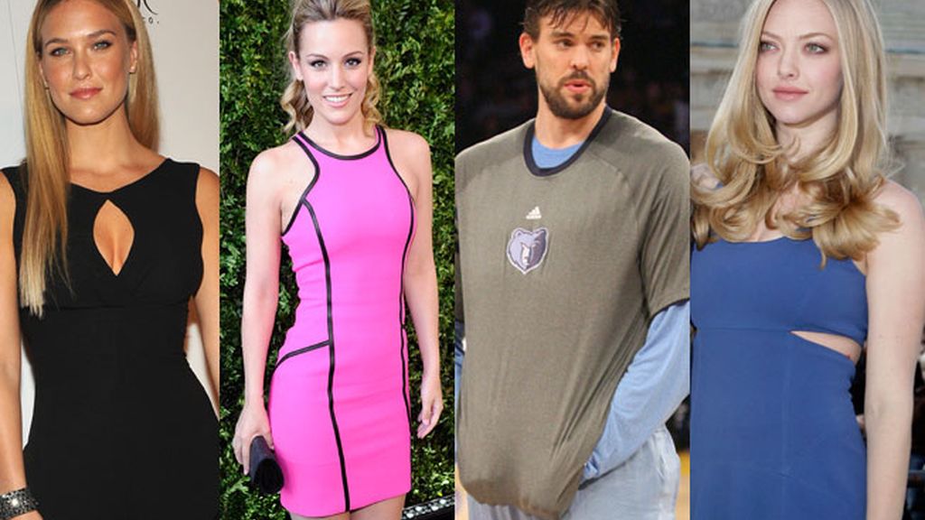 1985: Bar Rafaeli, Edurne, Marc Gasol, y Amanda Seyfried