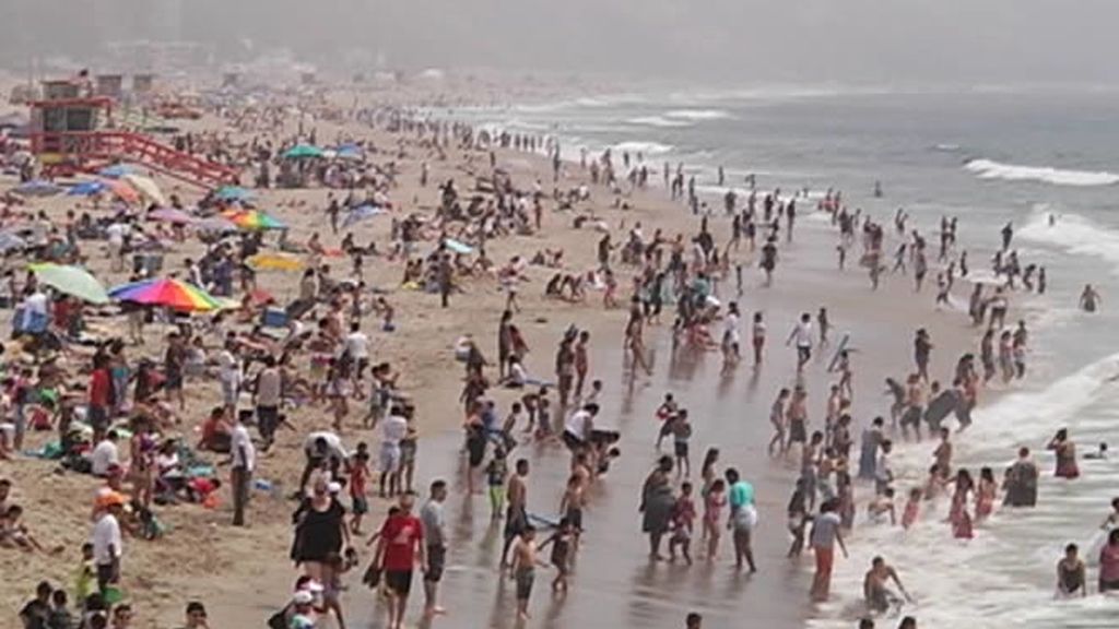 Las playas de Santa Mónica sirvieron para rodar la serie Los Vigilantes de la playa