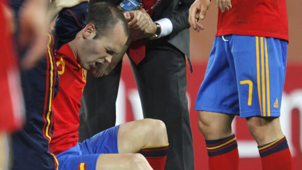 Iniesta arrastra algunas molestias y no jugará Iniesta arrastra algunas molestias y no jugará