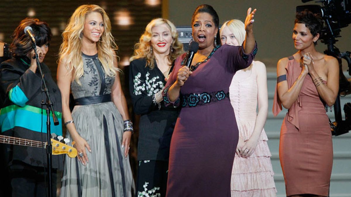 Famosos que homenajean a Oprah: Tom Hanks, Madonna, Will Smith y Halle Berry