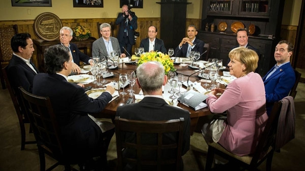 Cumbre del G8. Foto: EFE Cumbre del G8. Foto: EFE