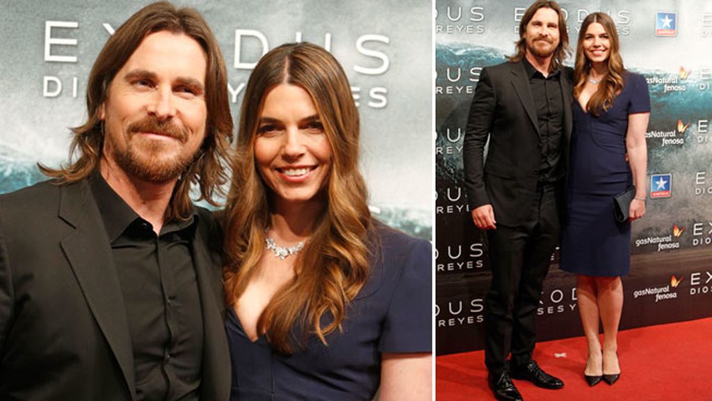 Christian Bale y su mujer Sibi Blazic