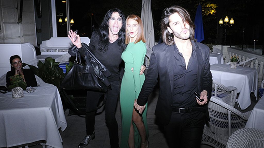 Mario Vaquerizo, Ana Polvorosa y Gabriel Llano