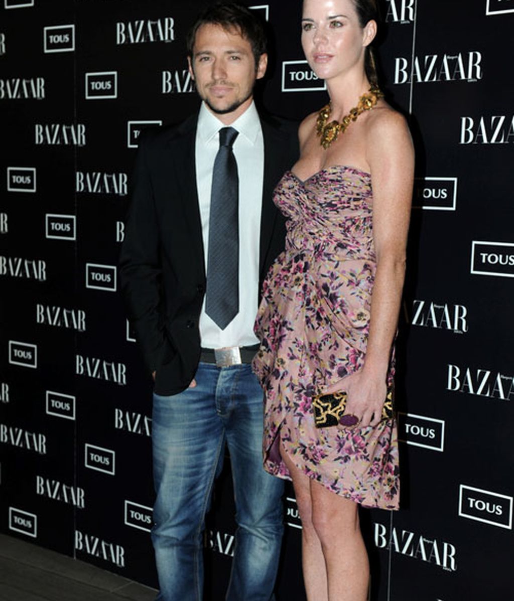 Mónica y Álex, juntos de fiesta