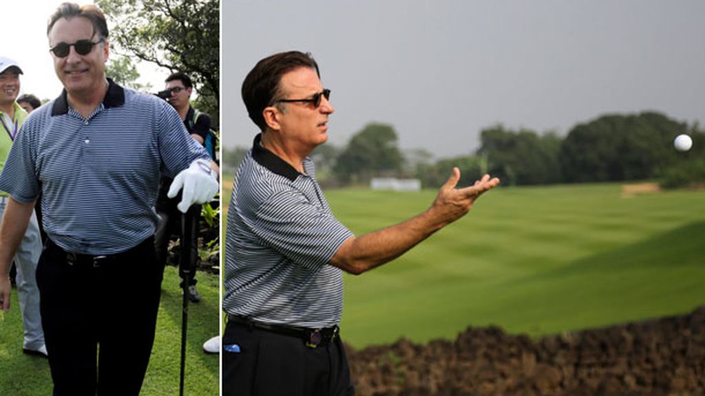 Andy Garcia incluso hizo malabarismos con la pelota