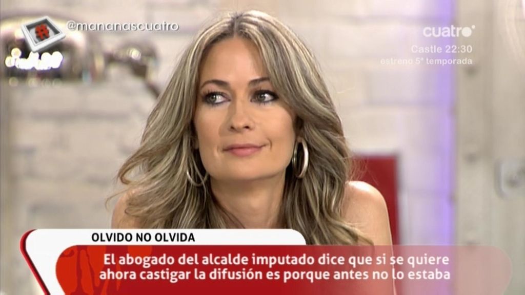 La fotos de Olvido Hormigos, en 'Las mañanas'