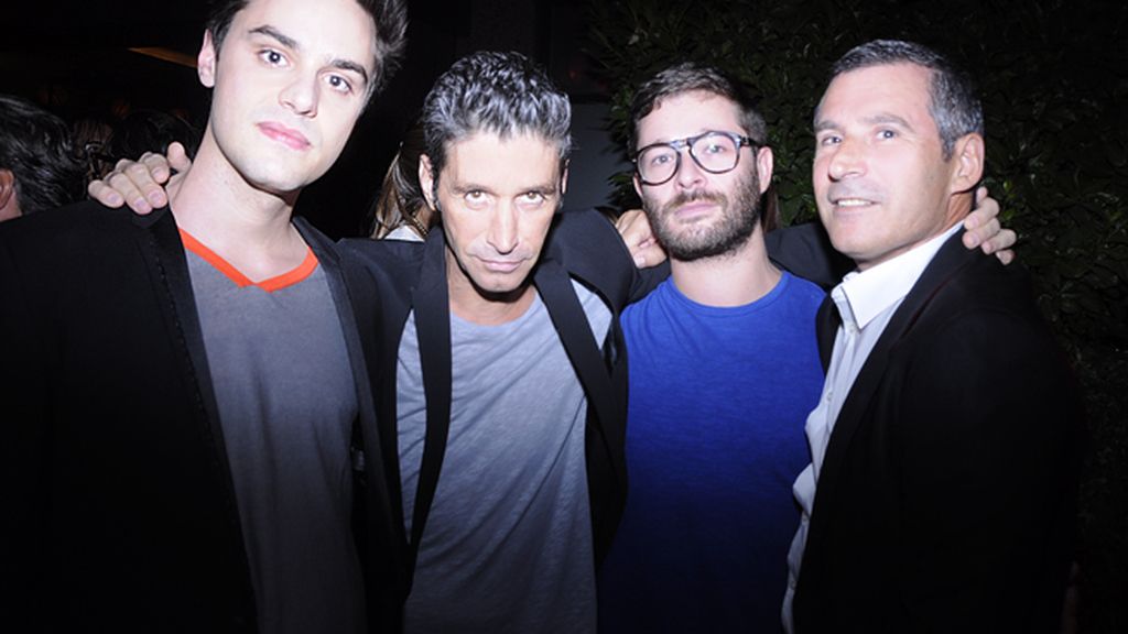 Nacho Caballero, Chic, Jeff Bargues y Matías Rodríguez