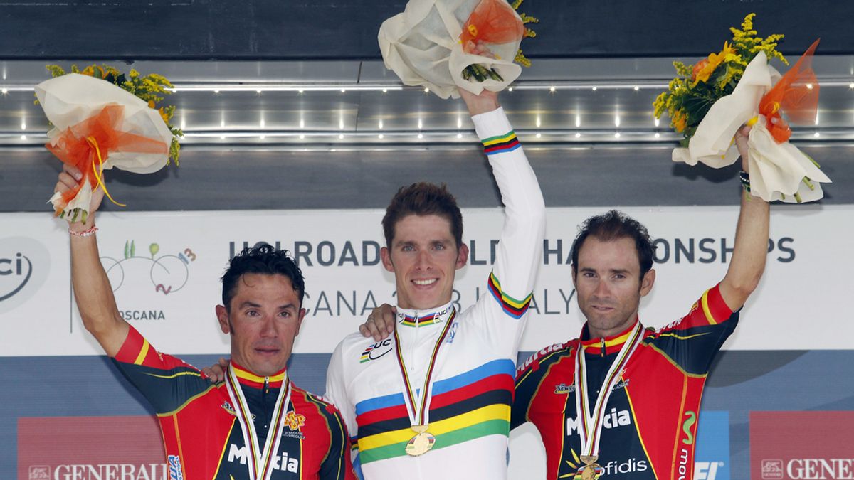 Rui Costa, campeón del mundo de ciclismo en ruta