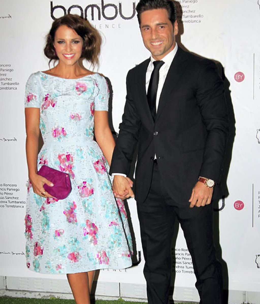 Paula llevó un original vestido inspirado en los años 60
