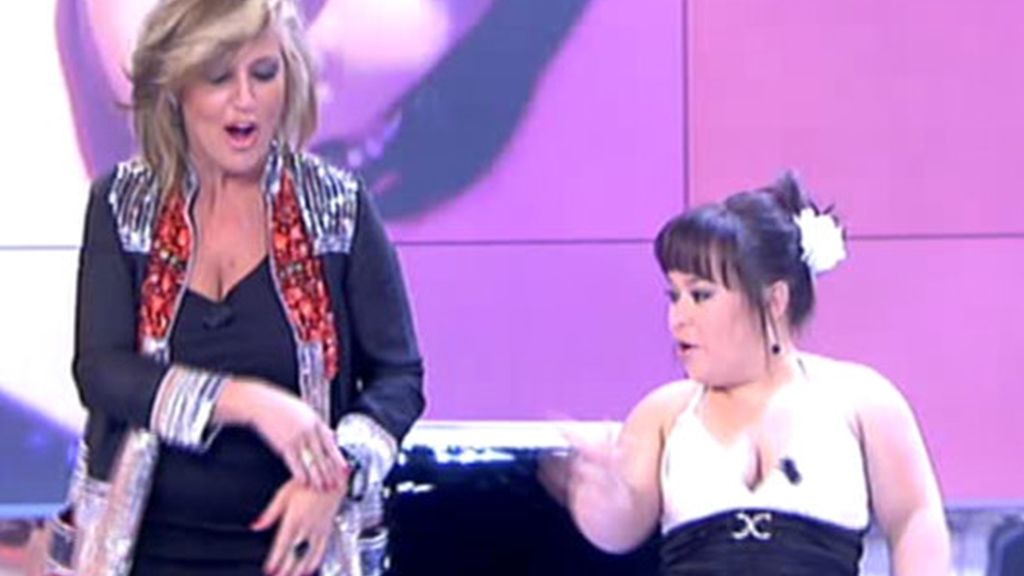 Chiqui, Belén y Lydia bailan 'Mama Chicho'