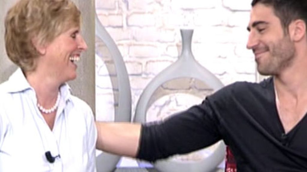 Mercedes Milá y Miguel Ángel Silvestre