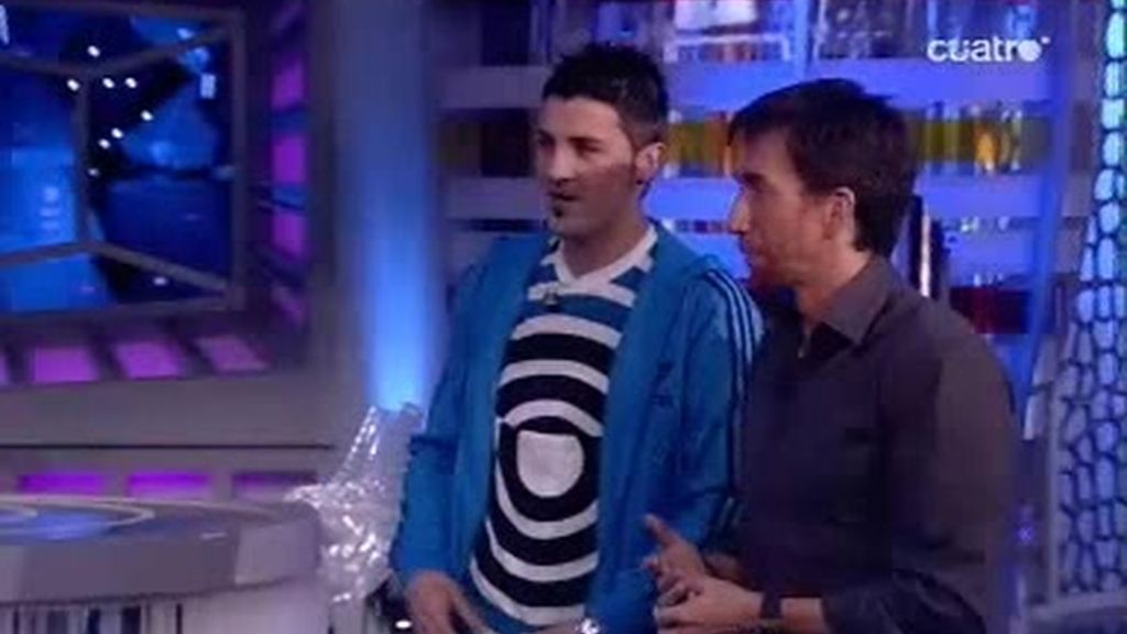 El Hormiguero: Villa nos promete un gol