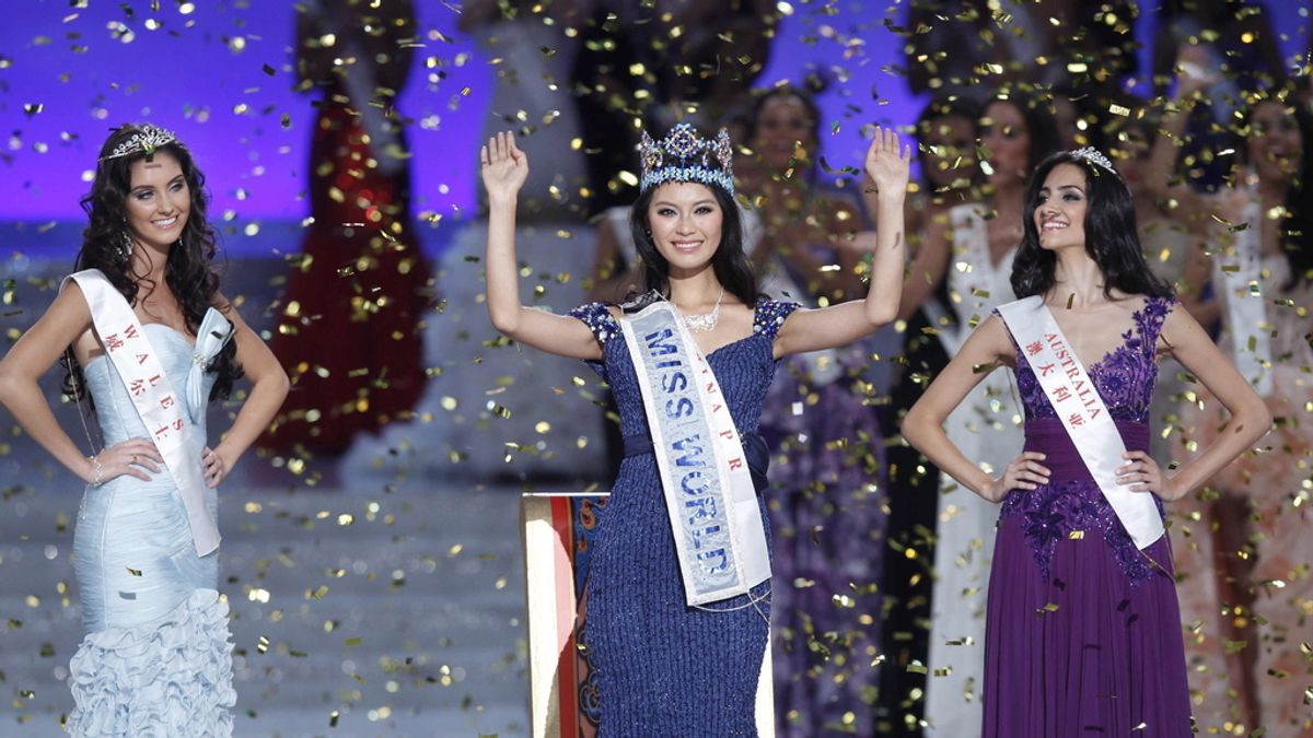 La recién coronada Miss Mundo, la China Wen Xiayu. Foto: EFE