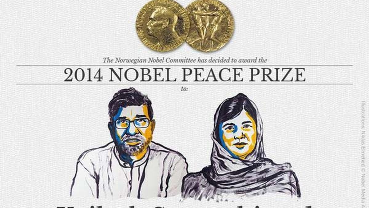 Malala y Kailash Satyarthi, Premio Nobel de la Paz 2014