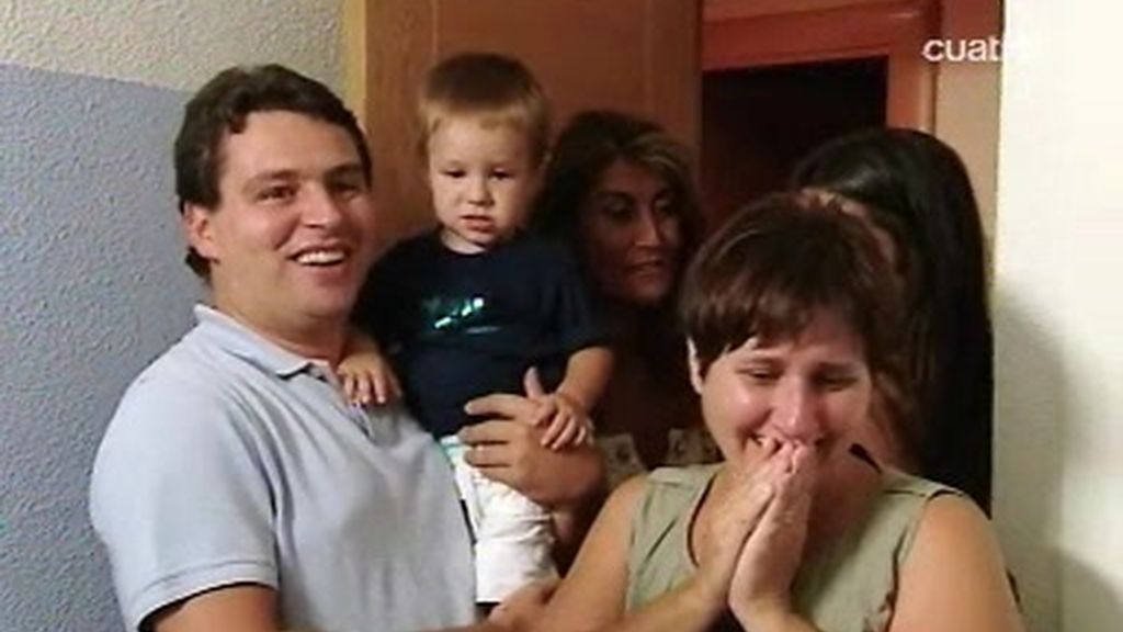 Una bonita sorpresa para una bonita familia