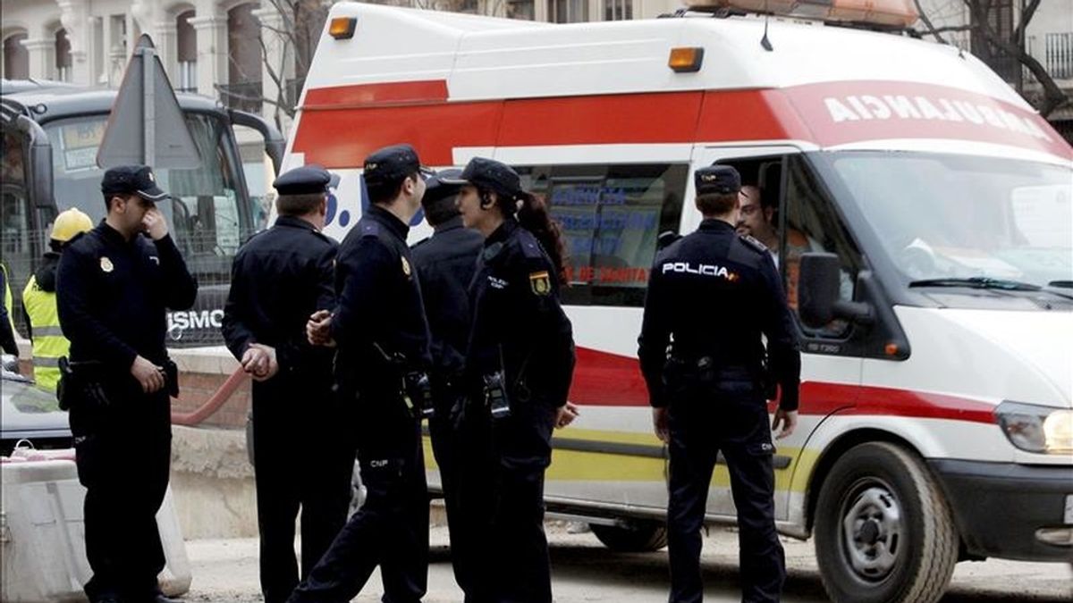 Una ambulancia en Valencia. EFE/Archivo