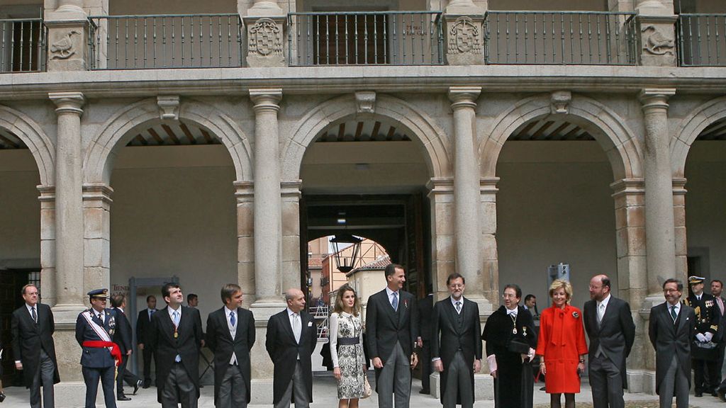 Los príncipes de Asturias presiden la entrega del Premio Cervantes